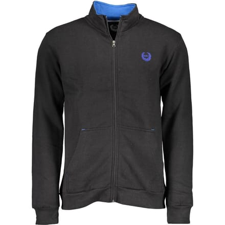 Gianmarco Venturi Zwarte Polyester Herren Sweatshirt