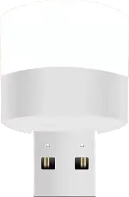 Ibley Mini USB-A LED Nachtlamp – Koel Wit – 3000K – Compact & Energiezuinig