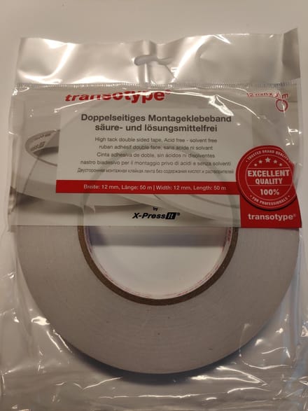 Transotype - X-Press It Double Sided Tape 12mm