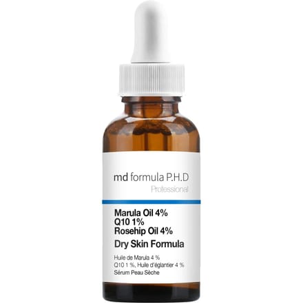 MD Formula Droog Huid Serum Marula Olie 4%, Q10 1%, Rozenbottelolie 4% 30ml