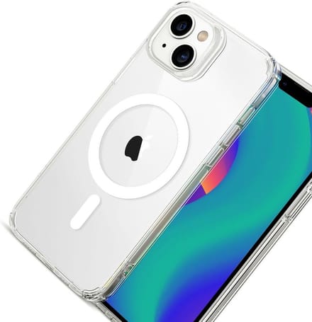 ESR Krystec HaloLock Hoesje MagSafe Transparant Geschikt voor Apple iPhone 14 Plus