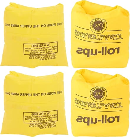 Arm Floaties - Zwembandjes - Veilig Zwemmen - Dubbel Drijfvermogen - 2 Paar - Blauw