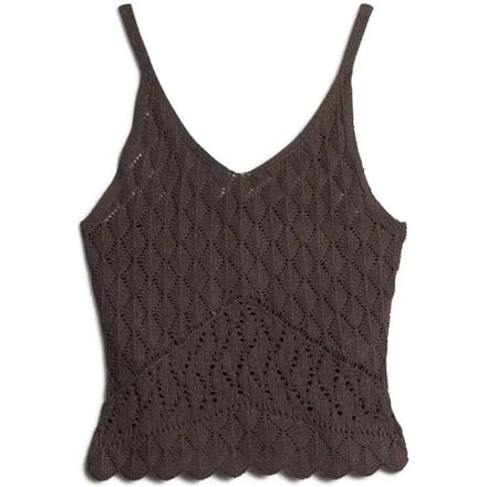 Superdry - Gehaakt camitopje - Dames - Tops