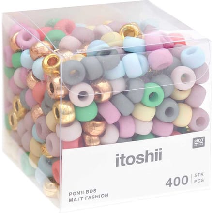 itoshii Kralenmix "Ponii Beads" - Matt Fashion