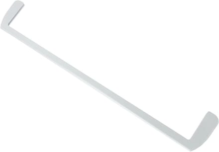 Koelkast Vriezer Plank - Glazen Plaat - Onderdeel Vervangen - Met Plastic Trim - 505mm - Transparant