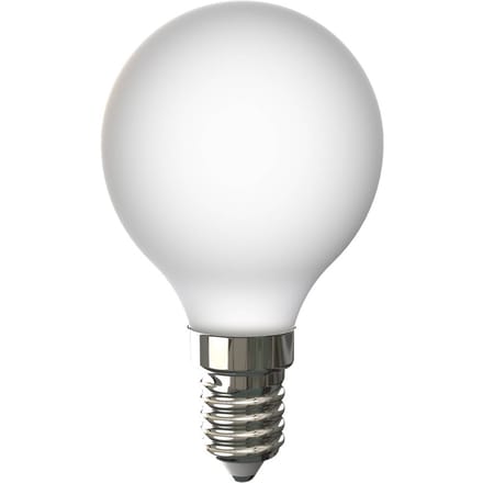 Arcchio LED lamp, E14, G45, 4W, 2700K, porselein