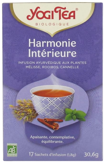 Yogi Tea Harmonie Intérieure Bio 17 Zakjes