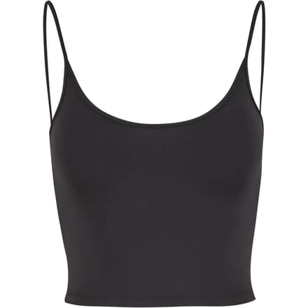 Urban Classics - Basic Low Back Neckline Mouwloze top - XXL - Zwart