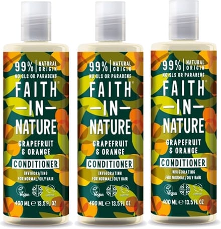 FAITH IN NATURE - Conditioner Grapefruit & Orange - 3 Pak