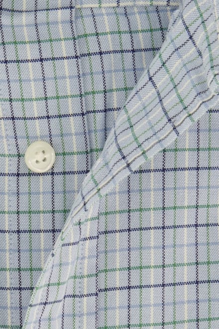 Gant casual overhemd blauw