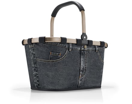 Reisenthel Carrybag Boodschappenmand - 22L - Frame Jeans Dark Grey Grijs