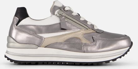 Gabor Sneakers zilver Leer - Dames
