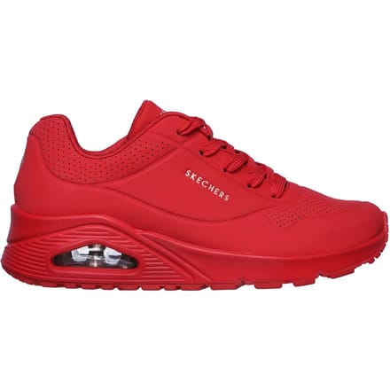Skechers UNO - STAND ON AIR Dames Sneakers - Rood