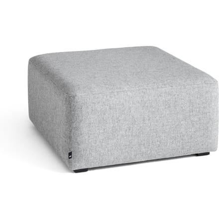 HAY Mags Ottoman 02 small - Kvadrat Hallingdal 130 - grijs gevlekt