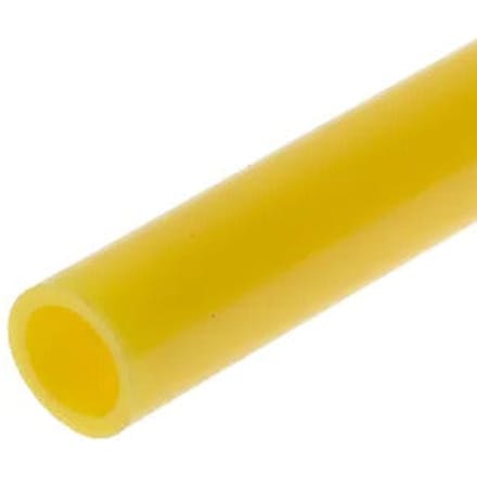 PE Pneumatiekslang 2x4 mm 100 m Geel