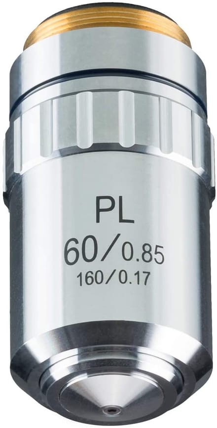 Bresser - 11150 - DIN-PL 60x-objectief, planachromatisch