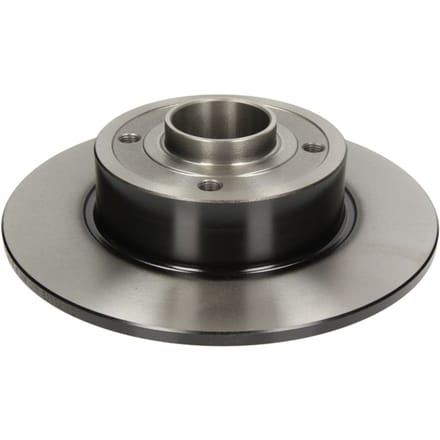 Remschijf TRW DF4274S achter, volledig, 1 Stuk