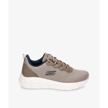 Skechers BOBS Sport B Flex Icy Edge heren sneakers beige