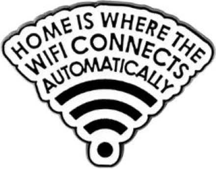 Pin Broche - enamel pin - kledingspeld - Wifi