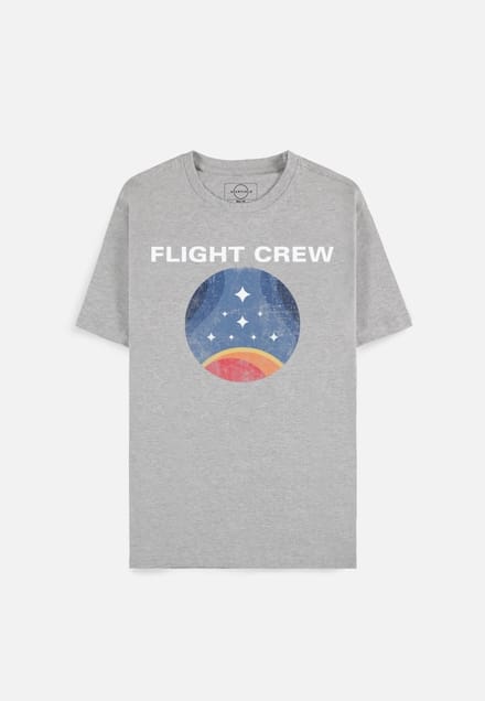 Starfield - Flight Crew Heren T-shirt - M - Grijs
