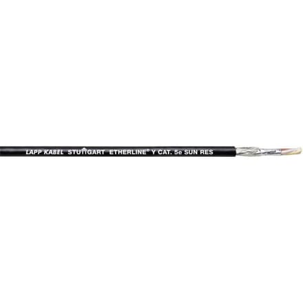 LAPP 2170901/100 Netwerkkabel CAT 5e SF/UTP 2 x 2 x 0.5 mm² Zwart 100 m