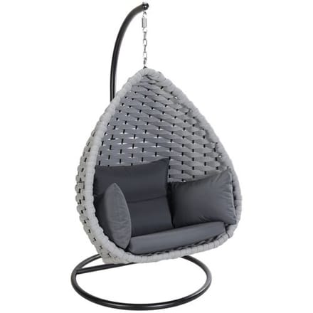 HOME DELUXE Hangstoel met frame Cadeira (1-zits)