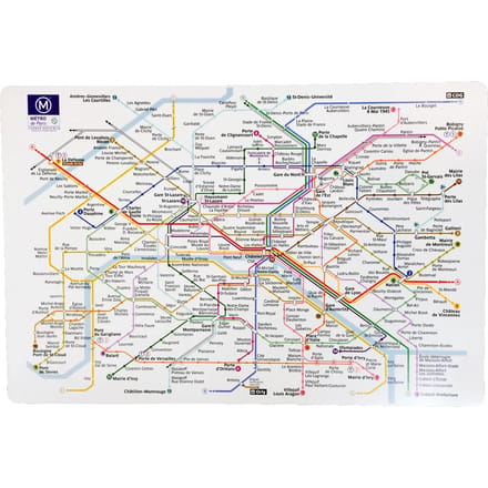 Plaats mat plan ratp Winkler