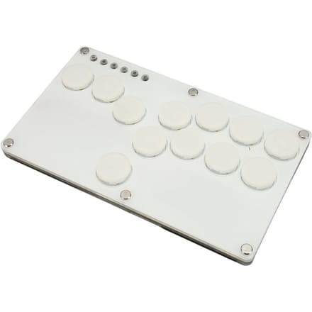 Fighting Stick Controller Hot Swap Mechanische Schakelaar Mini Arcade Stick Controller Box voor PS3 voor white