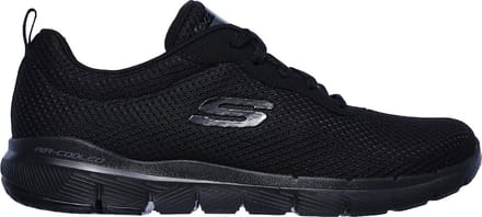 Skechers Flex Appeal 3.0-First Insight Dames Sneakers - Black/Black