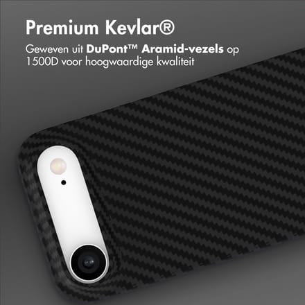 Accezz Hoesje - Geschikt voor Apple iPhone 17 Air - backcover - Zwart