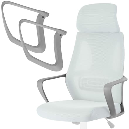 Armleuningen voor de Praga fauteuil - grijs