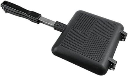 Sandwich Maker - Tosti Pan - Broodjes Bakken - Dubbelzijdig - 35 cm - Zwart