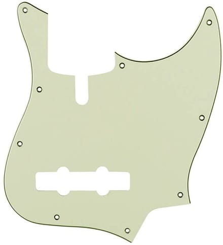 Boston M5V-310-M pickguard, Sire Marcus Miller V-series 5-string, 3 ply, mint green