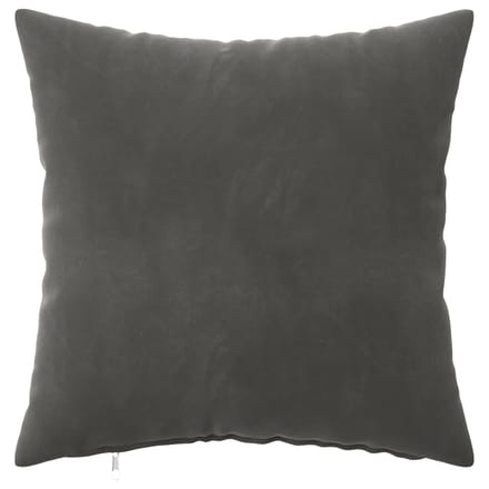vidaXL - Kussensloop - 2 - pcs - HEERLEN - Donkergrijs - 30 - x - 30 - cm - Fluweel