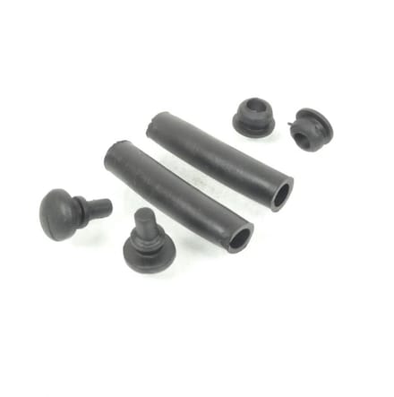 Set 6 rubbers RMS voor scooter Piaggio 150 Vespa Pxe Arcobaleno 1981-97 Nieuw