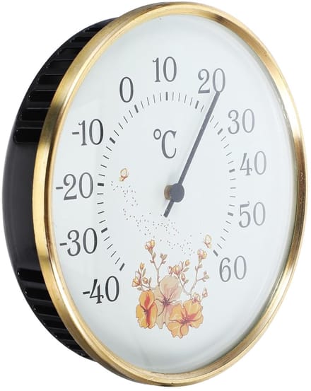 Temperatuurmeter - Klimaatmeter Sensor - Binnen Buiten - Nauwkeurig Digitaal Display - 10x10x2cm - Diverse Kleuren