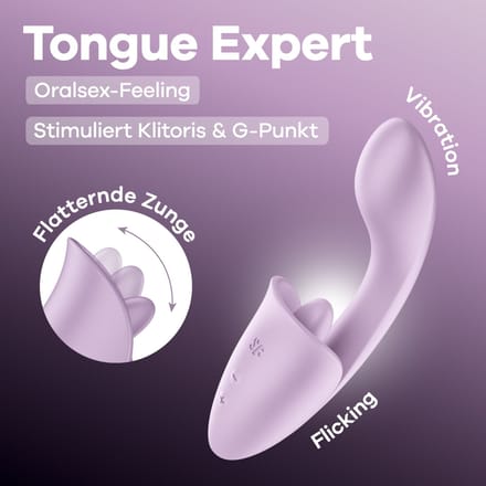 Satisfyer 'Tongue Expert', 18 cm