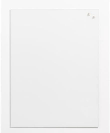 NAGA  Glassboard 60x45cm Puur Wit