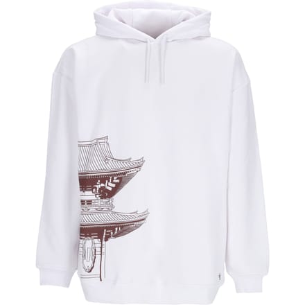 Bench Tokyo herenhoodie over hoodie wit