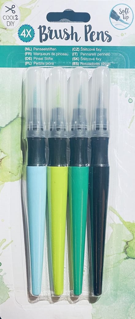 Penseelstiften - Stiften - Handlettering - Brush stiften