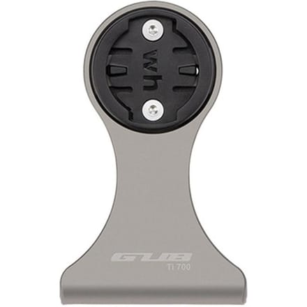 Fietscomputerhouder voorop Ti-legering Fietssnelheidsmeterhouder met Camera-adapter en zilver