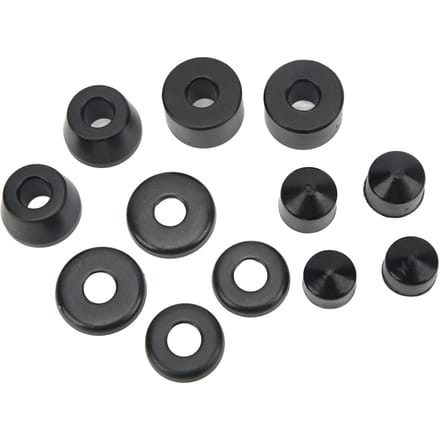Skateboard Schokdemper PU Zwart Hoge Veerkracht Beugel Schokbestendige Pad voor Longboard gray