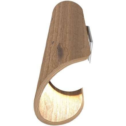 Elobra LED wandlamp Colombia, asteiken natuur
