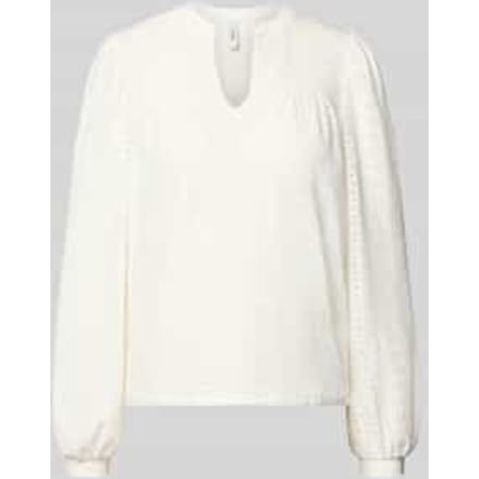 Regular fit tuniek met ajourwerk model 'SANDRA'