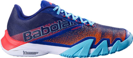 Babolat Jet Premura 2 heren padelschoen - Blue/Red