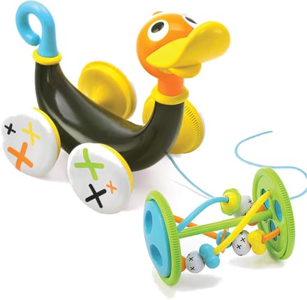 Yookidoo Pull Along Whistling Duck Trekspeeltje Eend