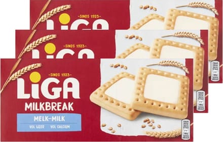 Liga - Milkbreak Melk - 3x 245g