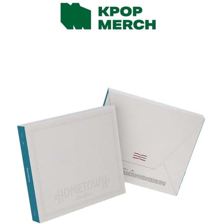 BamBam - HOMETOWN (PE) Y compris. POB DE MARCHANDISES KPOP KPM white