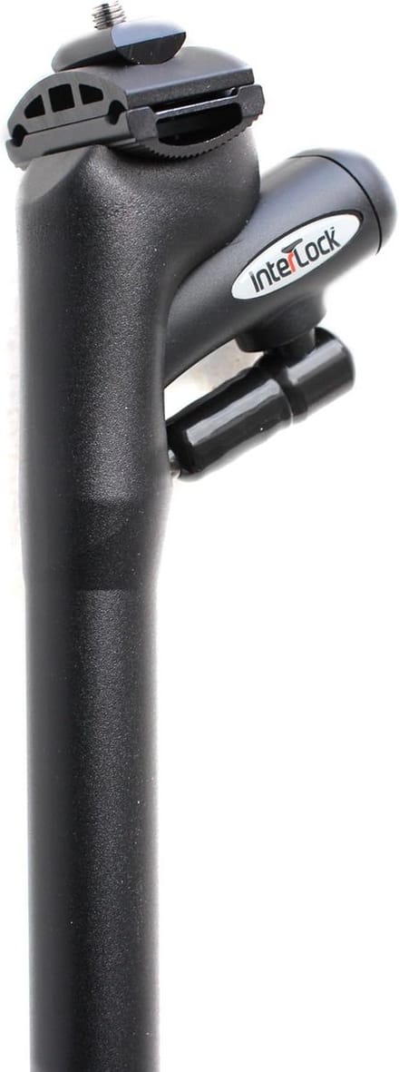Zadelpen Fiets - Zwart - 25.4 mm Diameter, 300 mm Lengte
