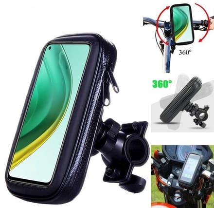 Telefoonhouder Fiets - Smartphone Houder Universeel - Stevig - 360 Graden Draaibaar